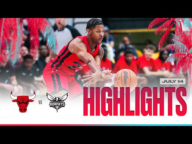 HIGHLIGHTS: Dalen Terry drops 20 points as Bulls blow out Hornets in Summer League background