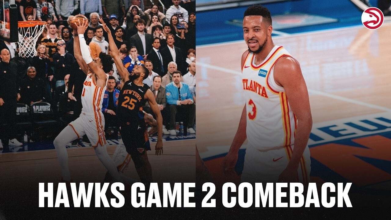 Cinematic Highlights ๐๏ธ Hawks Stage 4th-Quarter Comeback at The Garden