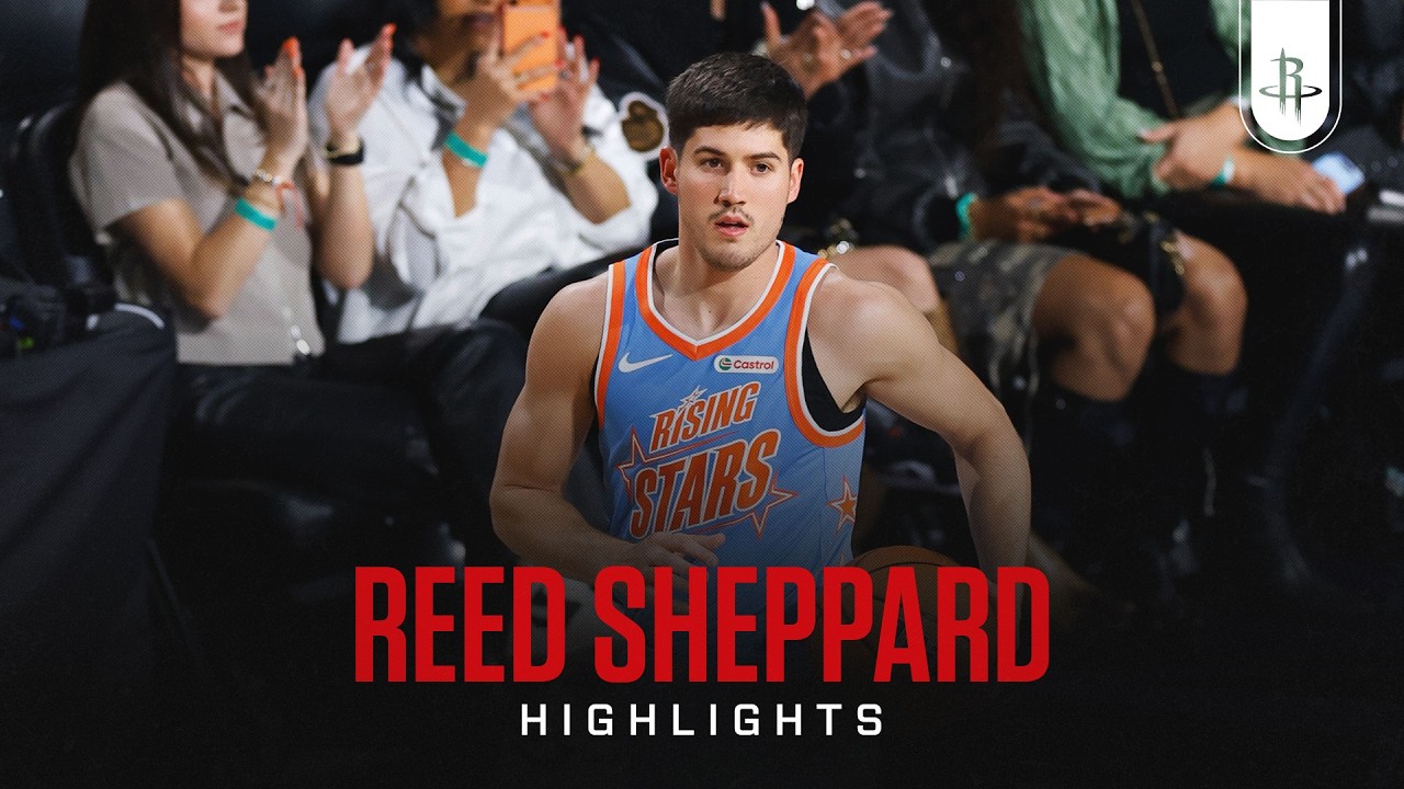 Reed Sheppard - Rising Stars Game Highlights