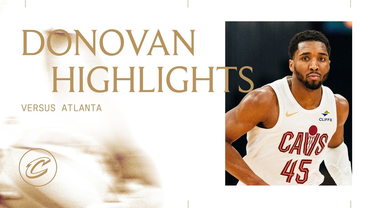 Cavs vs Hawks | Donovan Mitchell Highlights | 04.08.2026