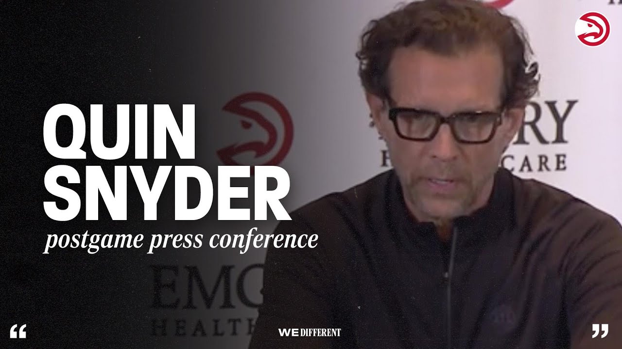 Hawks vs. Knicks Postgame Press Conference: Quin Snyder
