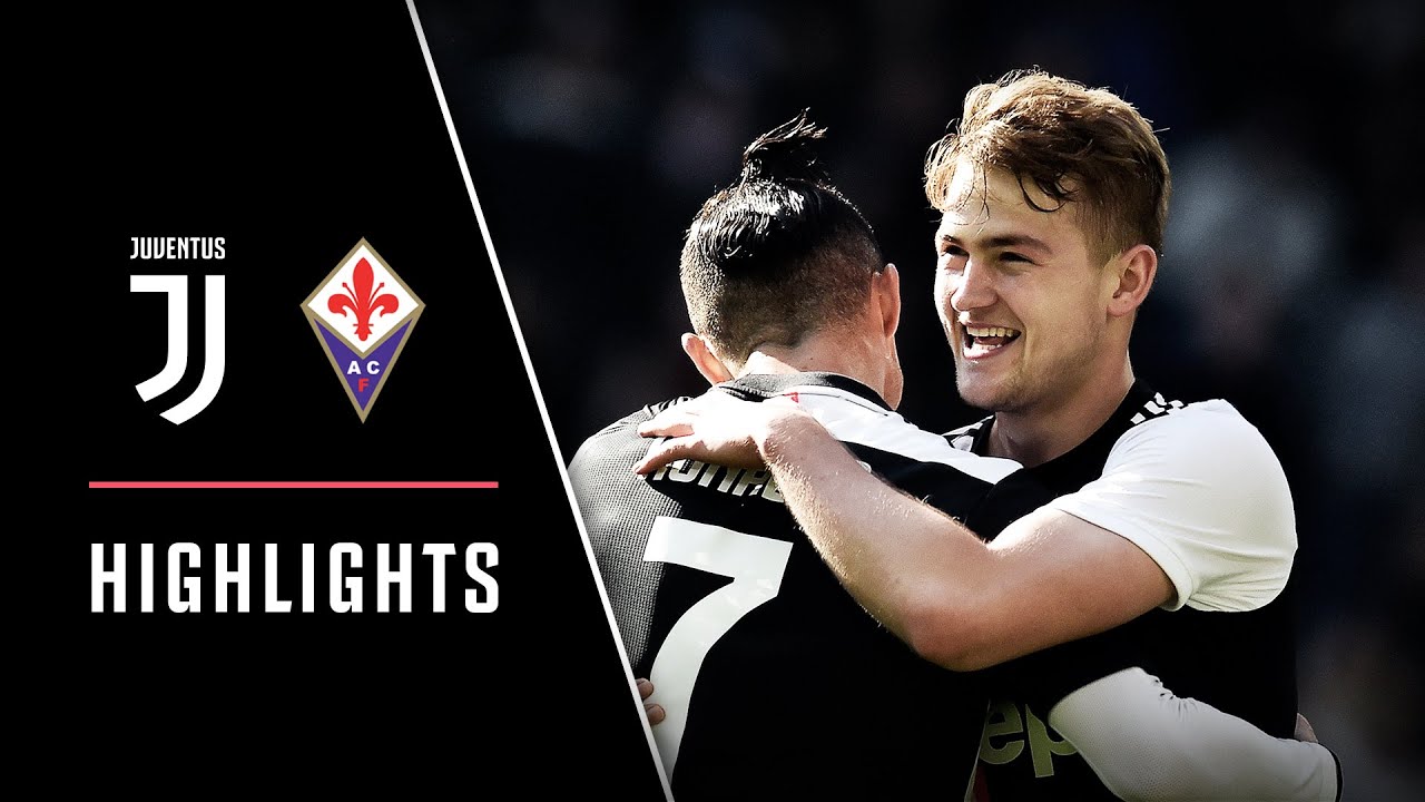 HIGHLIGHTS: Juventus vs Fiorentina - 3-0 - CR7 brace & de Ligt's first home goal! π‘ background