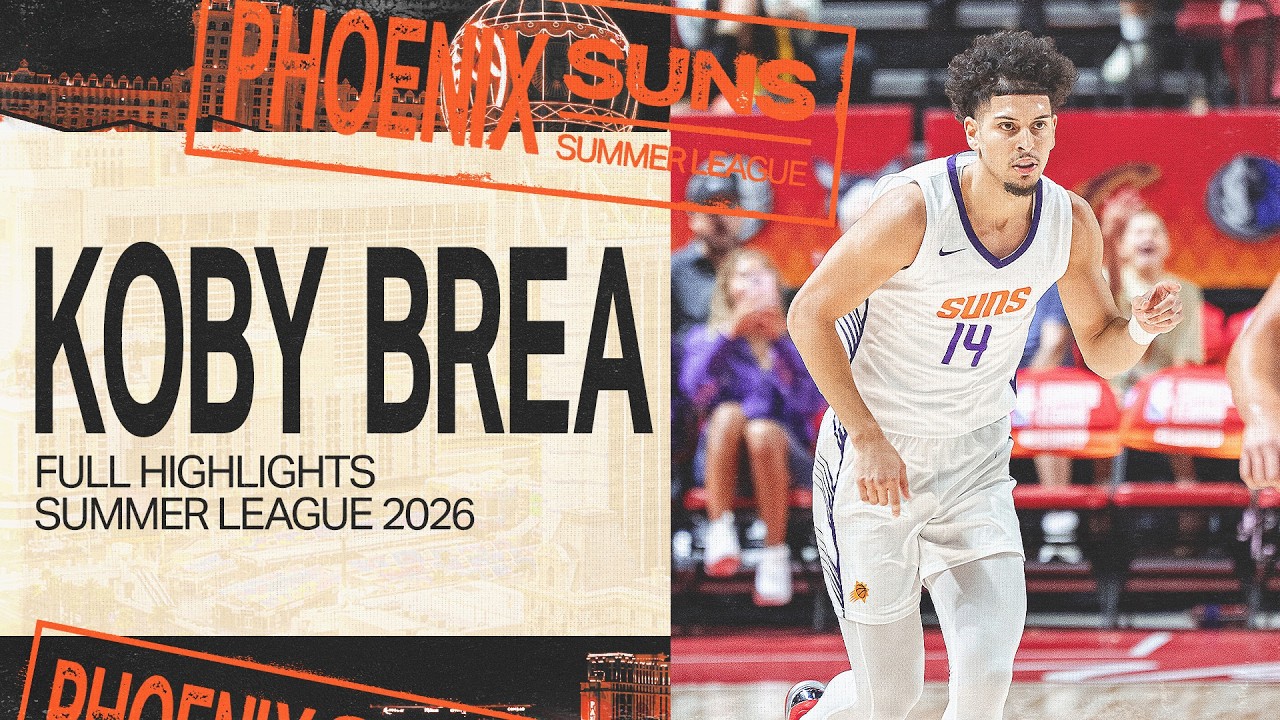 The BEST of Koby Brea at Summer League 2026