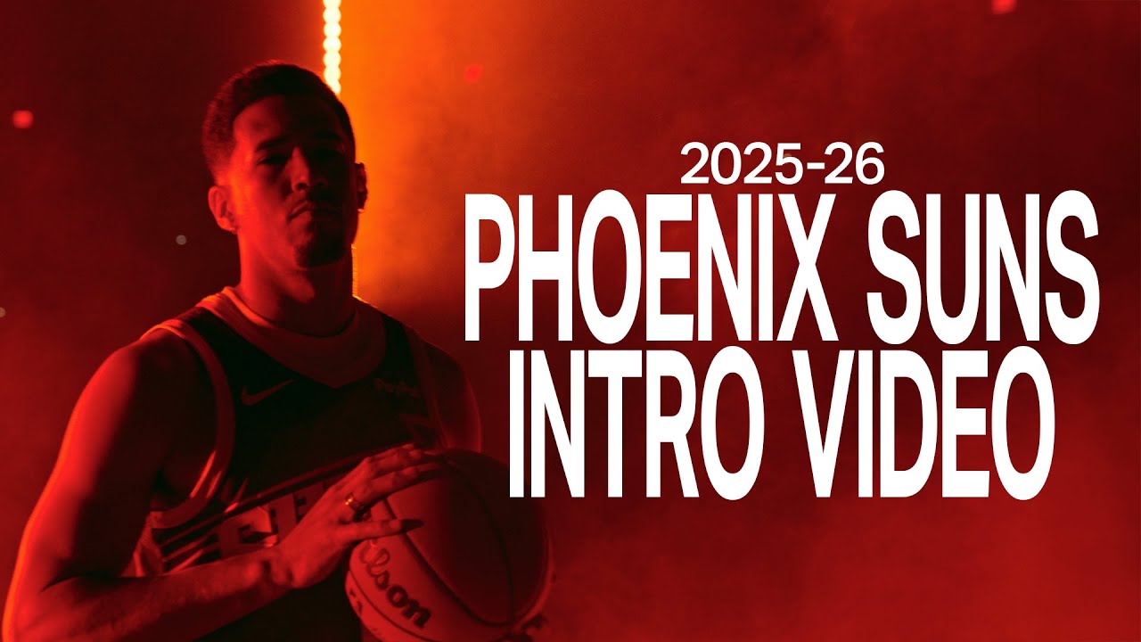 The 2025-26 Phoenix Suns Intro Video background