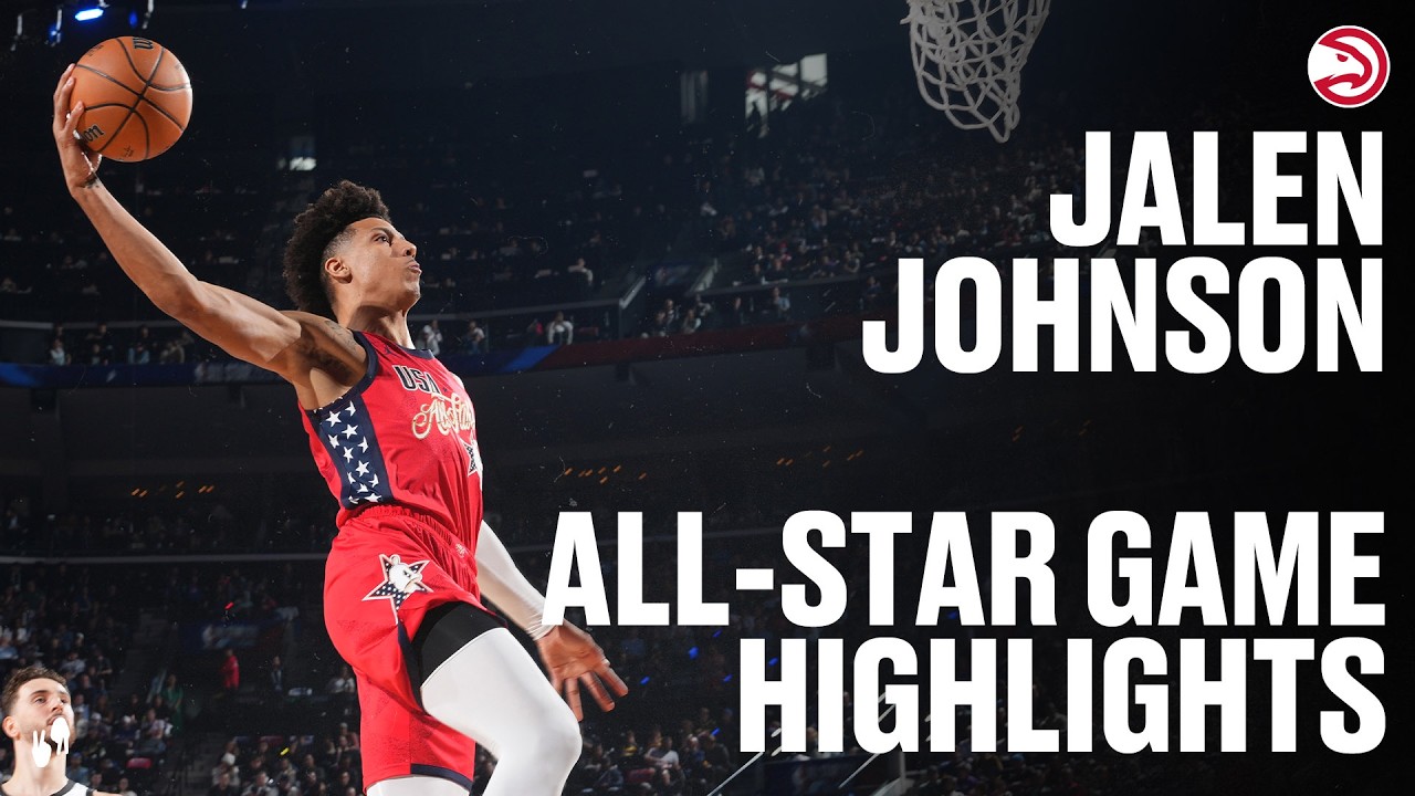 Jalen Johnson NBA All-Star Game Full Highlights π Team USA Stars Wins πΊπΈ
