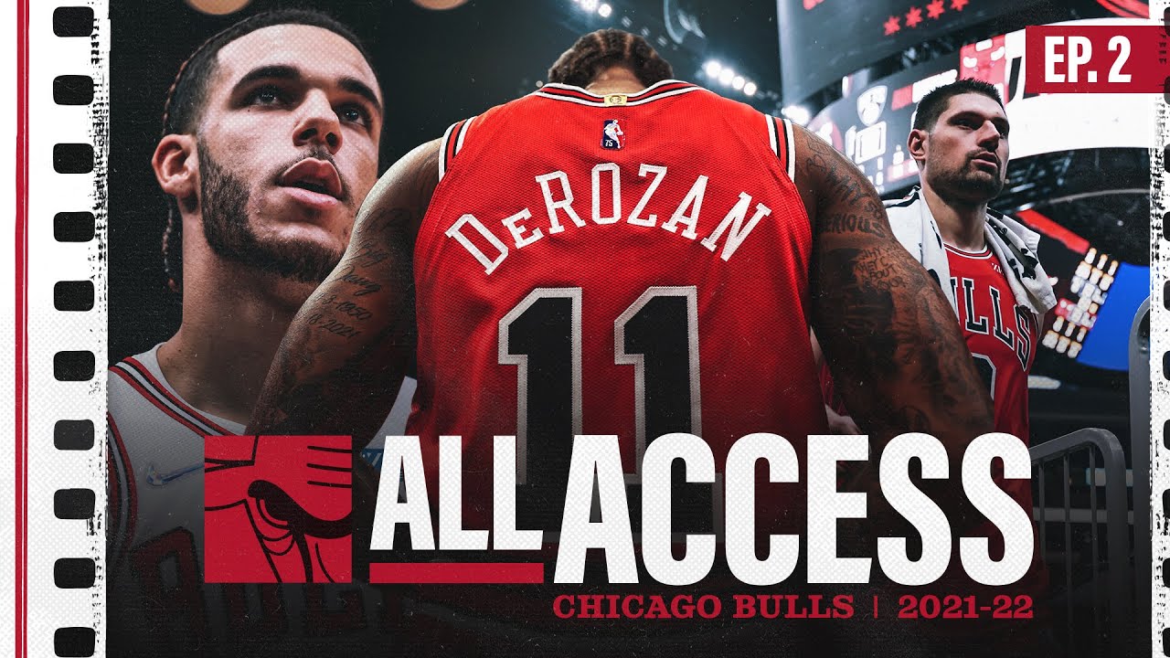 All-Access: Bulls go 4-0 in Pre-Season | DeRozan, Vucevic, LaVine, Lonzo Ball | Chicago Bulls background