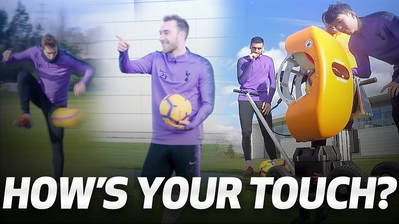 HIGH-SPEED BALL CANNON | HOW'S YOUR TOUCH? | Ft. Sonny, Eriksen, Llorente & Gazzaniga background