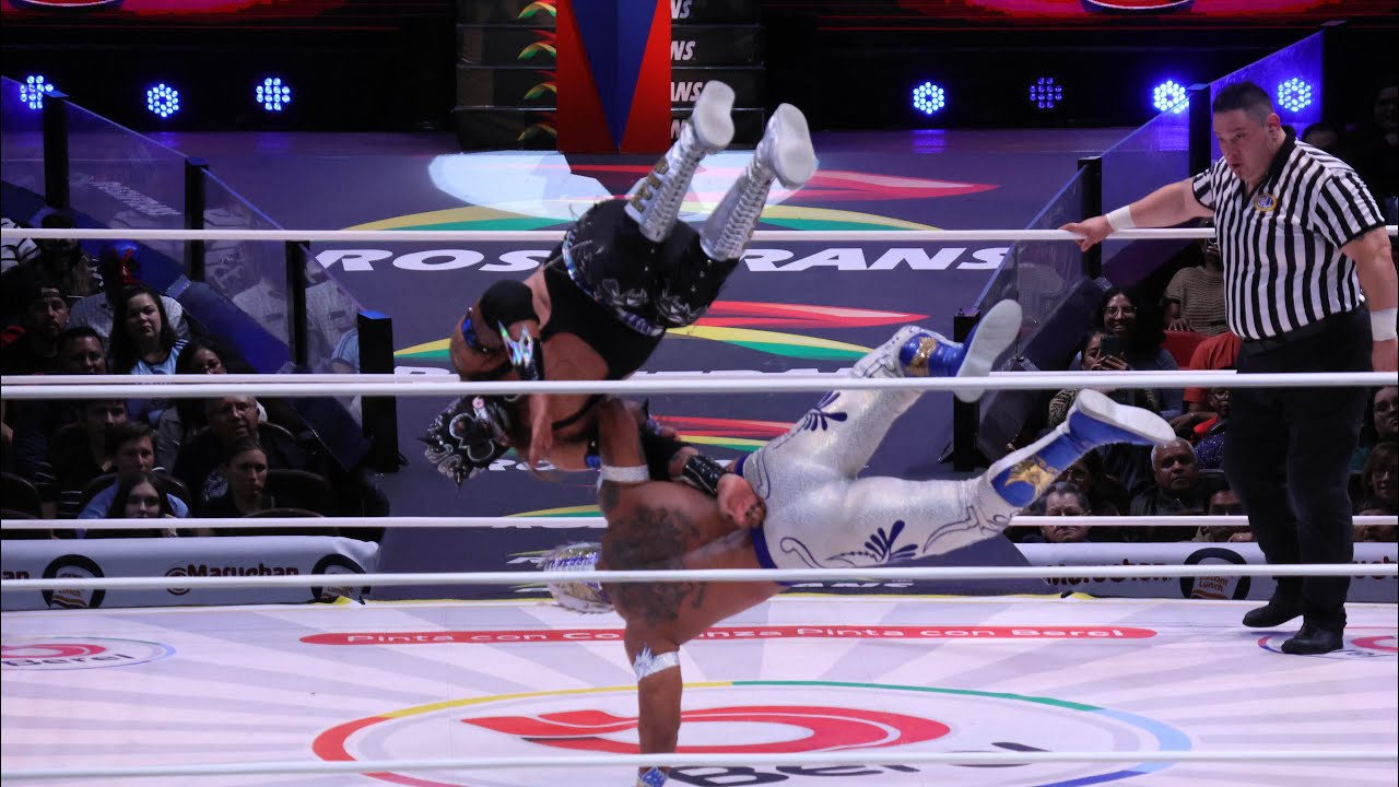 Reporte CMLL: Stigma, Arkalis y Rayo MetĂĄlico đ Raider, Troglodita y Rey Apocalipsis