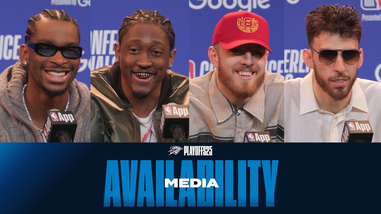 Post Game Media Availability | OKC Thunder vs Minnesota Timberwolves | NBA Playoffs | May 20, 2025