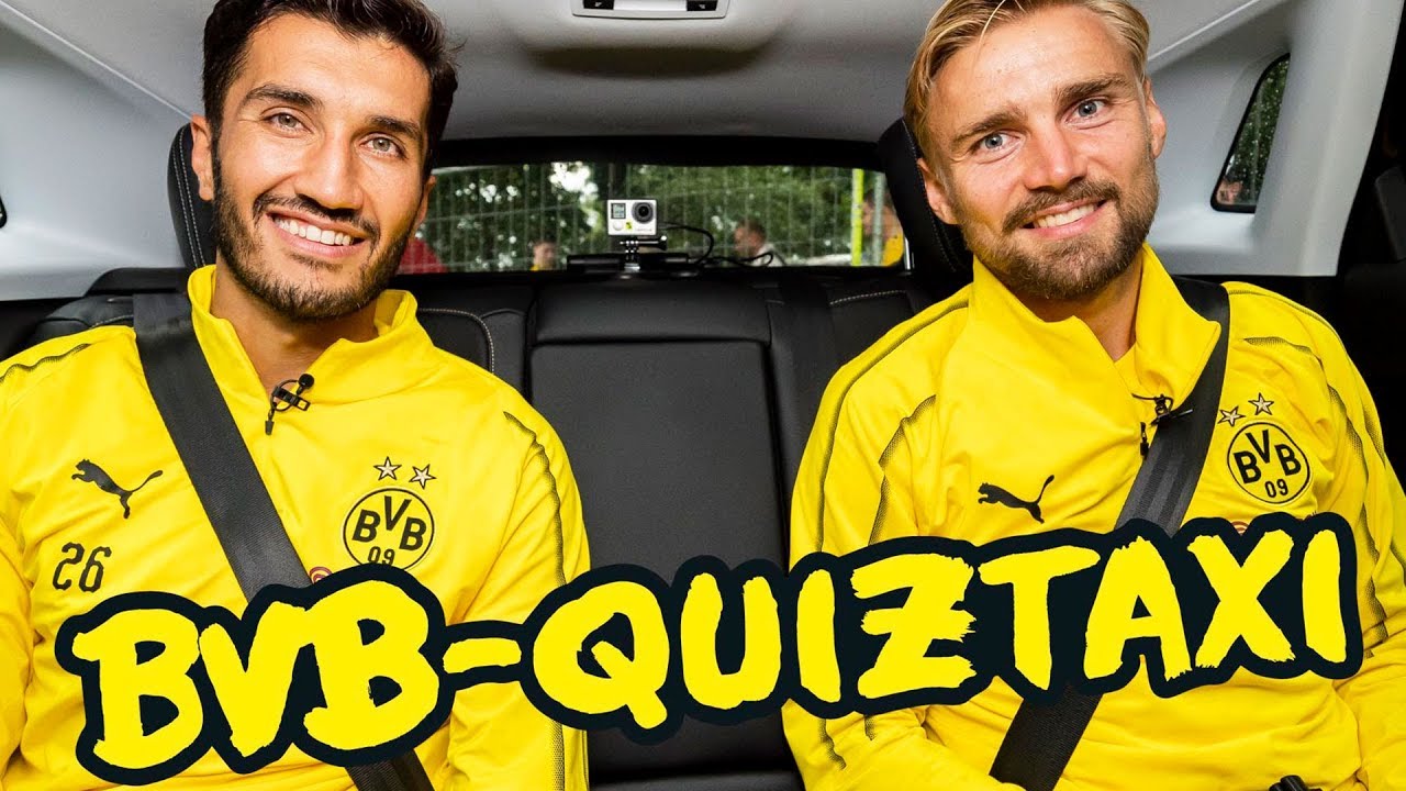 BVB Quiztaxi in Bad Ragaz 2018 - Part 3 w/ Reus/Götze, Schmelzer/Sahin & Pulisic/Delaney background