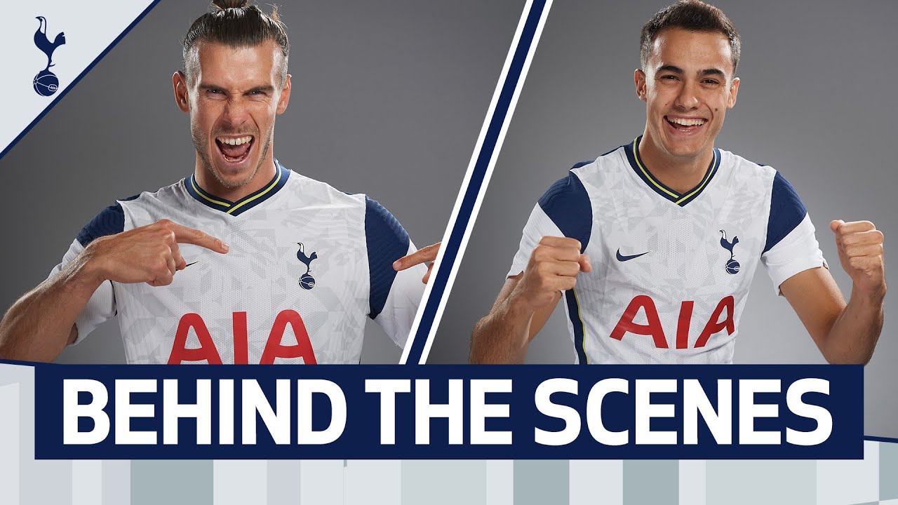 BEHIND THE SCENES | Gareth Bale and Sergio Reguilón sign for Tottenham Hotspur background
