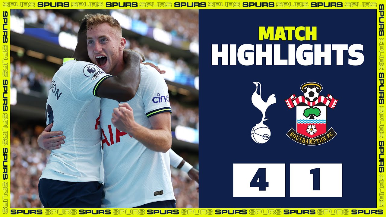 Spurs begin Premier League season in STYLE | HIGHLIGHTS | Spurs 4-1 Southampton