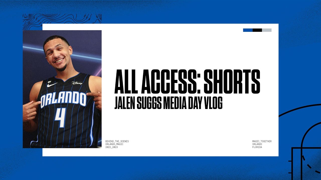 ALL ACCESS SHORTS: JALEN SUGGS MEDIA DAY VLOG ๐ฅ background