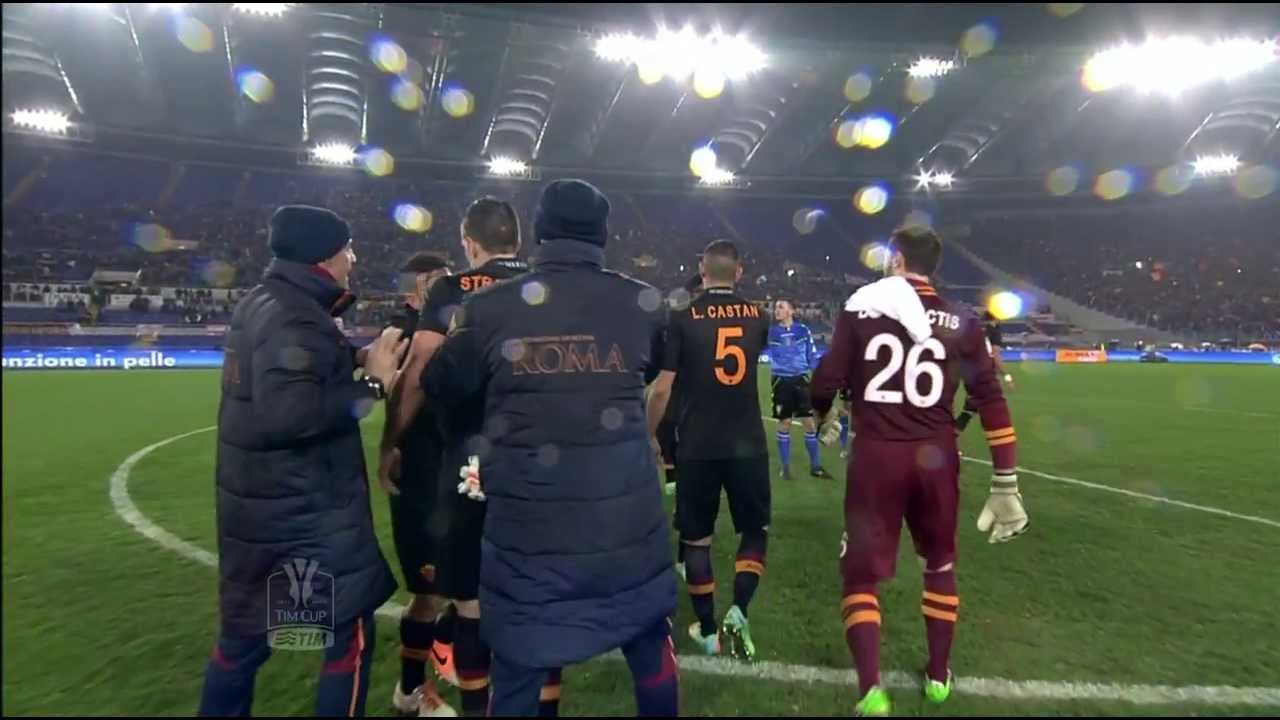 Roma-Napoli 3-2 Semifinale di Andata TIM CUP 2013/2014