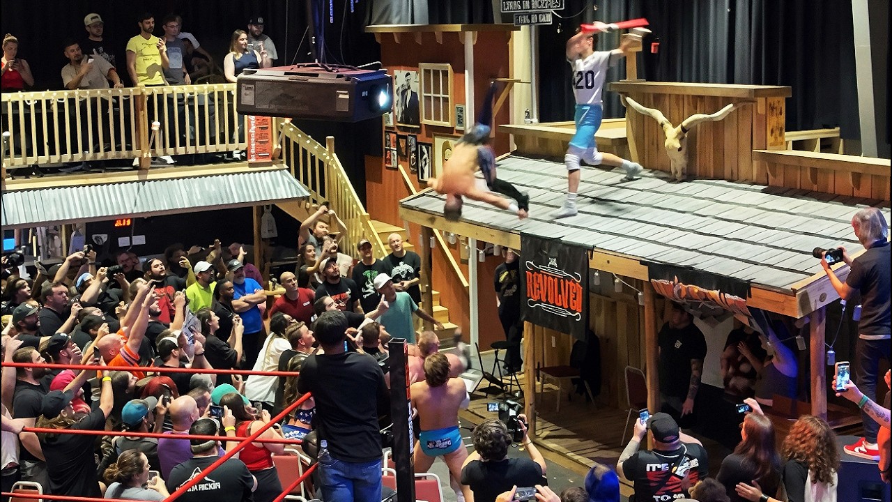 They Fought On Top Of Nashville Saloon!