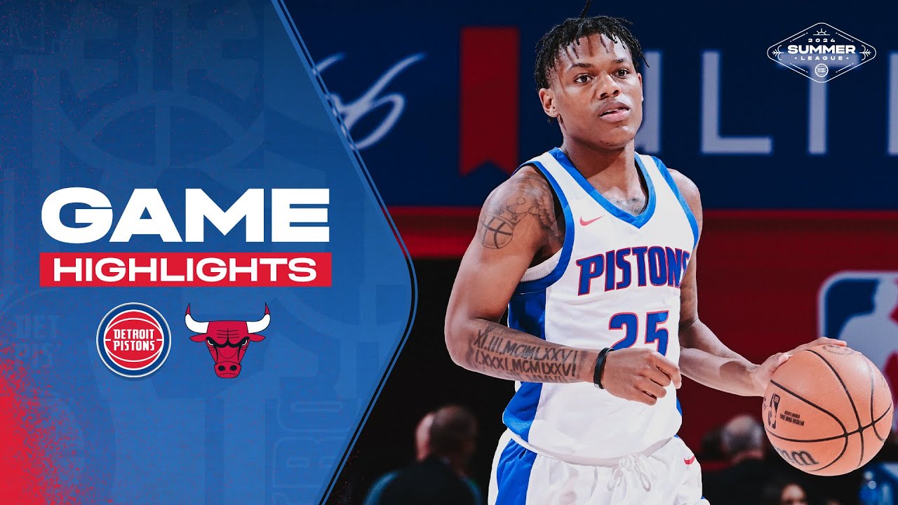 GAME HIGHLIGHTS: Pistons Win vs. Chicago in Summer League Action