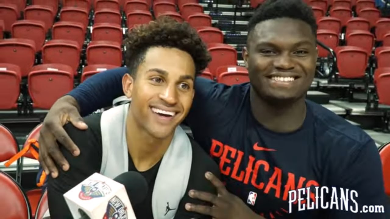Frank Jackson Talks Good Energy, Zion Crashes Interview | 2019 NBA Summer League