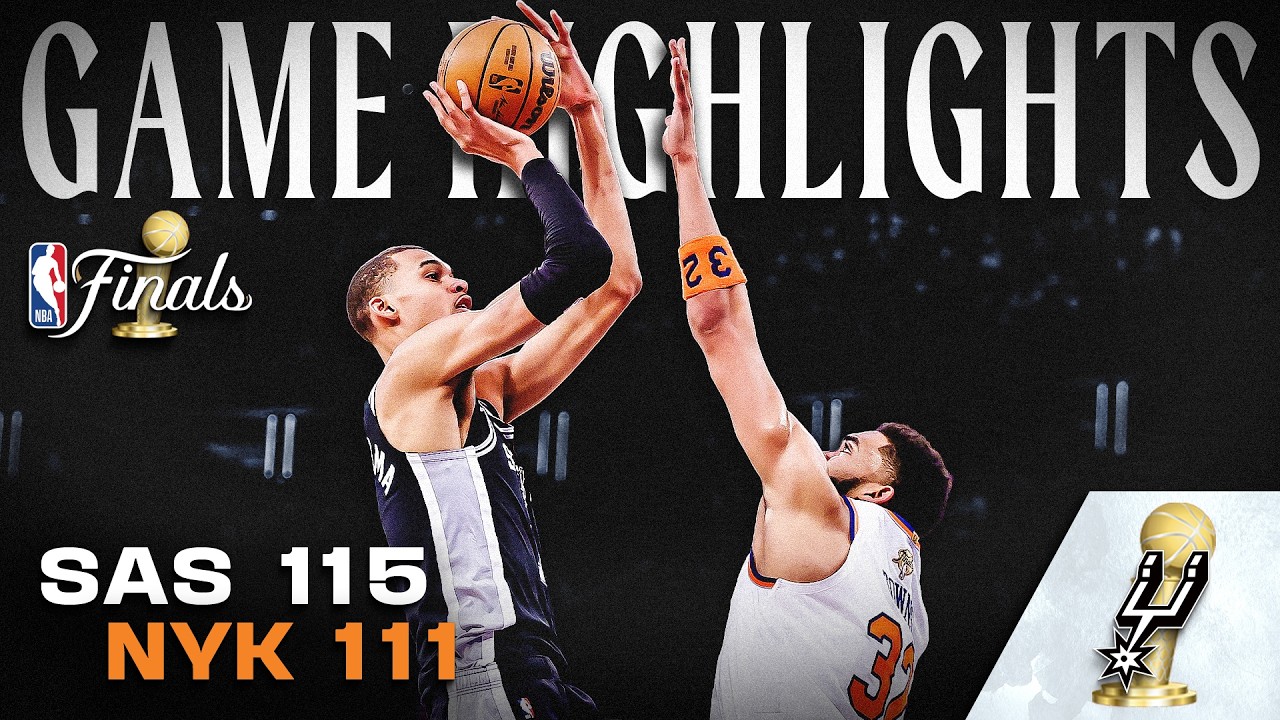 Highlights: Spurs Win Game 3 On the Road - 2026 NBA Finals