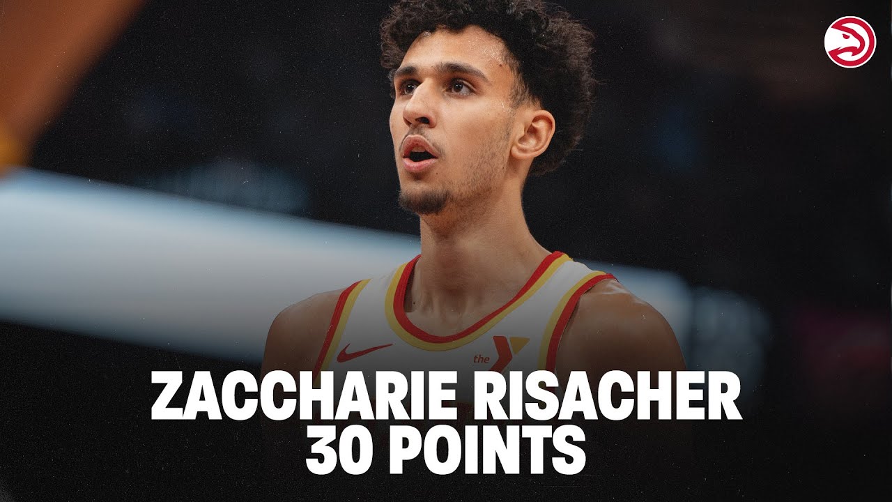 Zaccharie Risacher drops 30 POINTS, shoots perfect 7-7 in first half