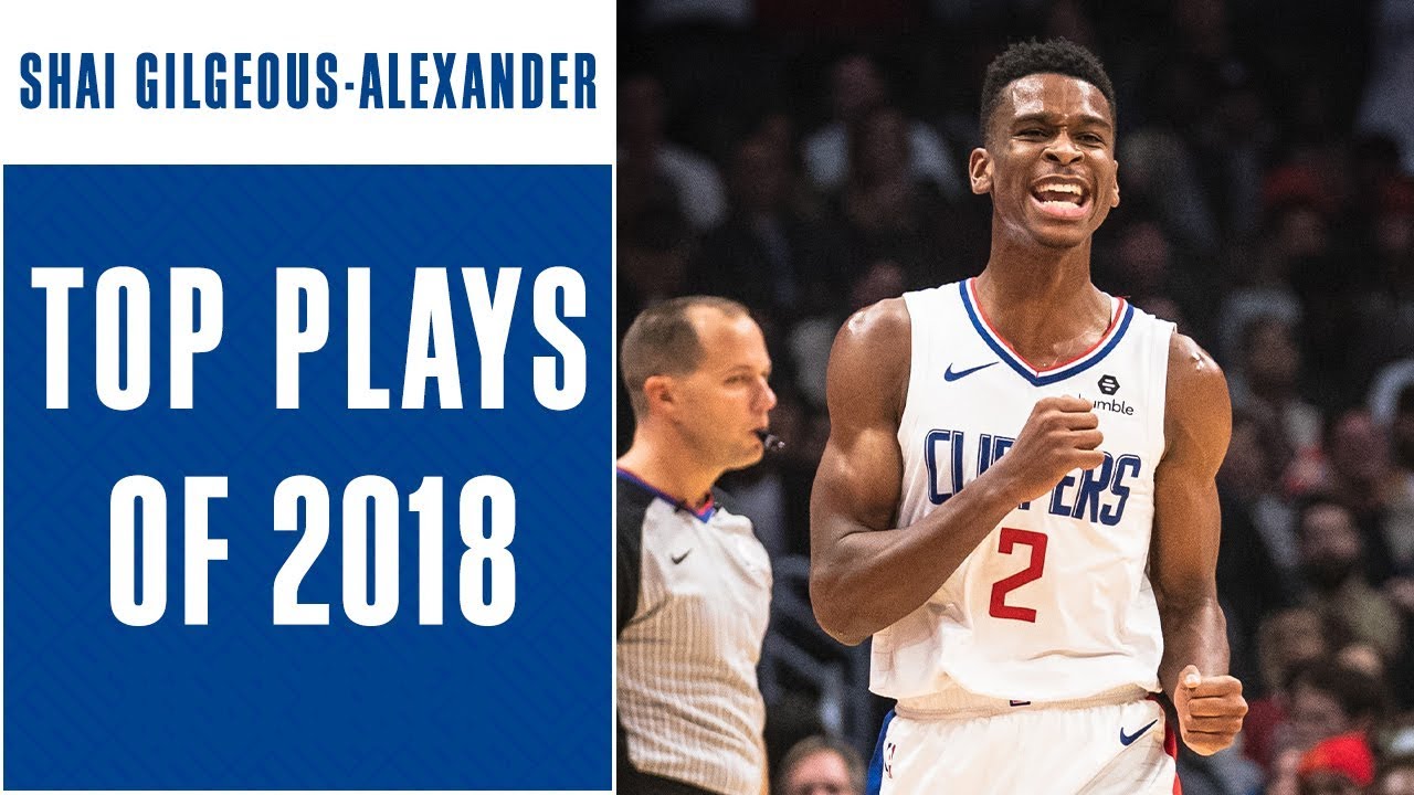 Shai Gilgeous-Alexander Top Plays of 2018 background
