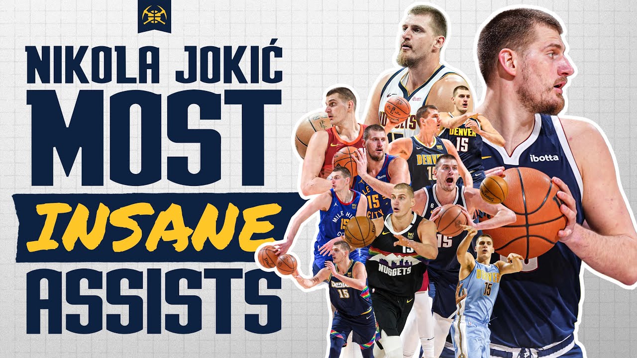 MOST ASSISTS BY A CENTER IN NBA HISTORY | Nikola Jokić