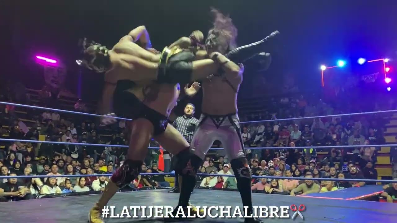 Cuadrangular aéreo Kavuki 🆚 Eddy Maicera 🆚 Angelux 🆚 Prince Magic en la Arena Neza