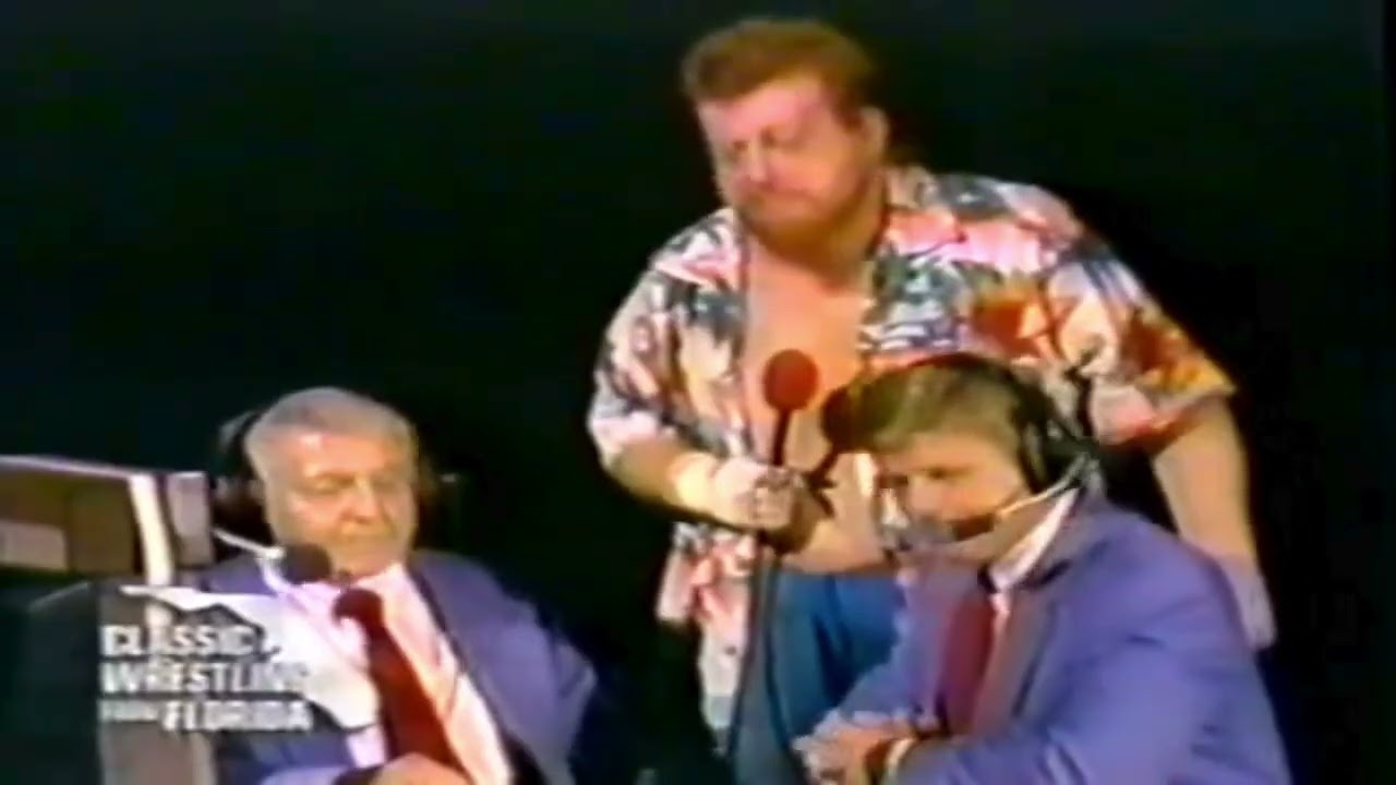The House of Humperdink Brawls with Lex Luger and The Windhams. Florida 1986 background