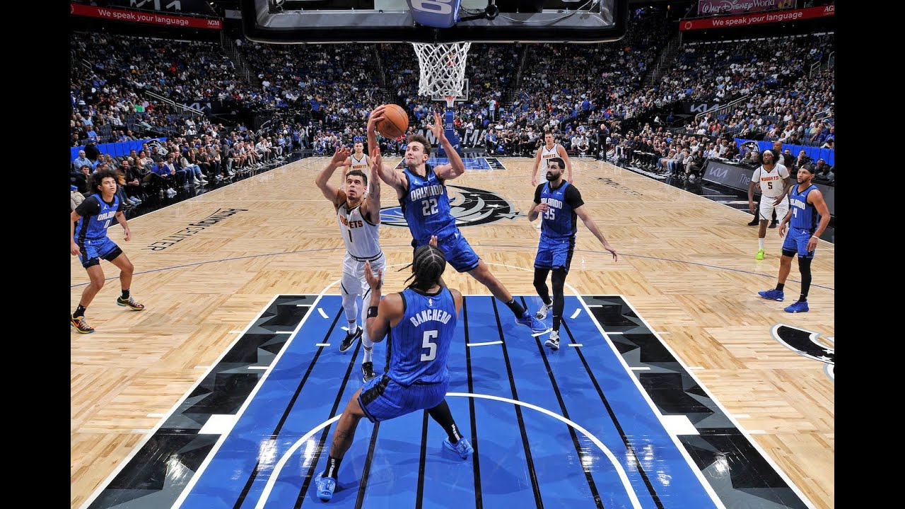 Final 5:00 of the WILD ending in Orlando| Nuggets vs Magic background