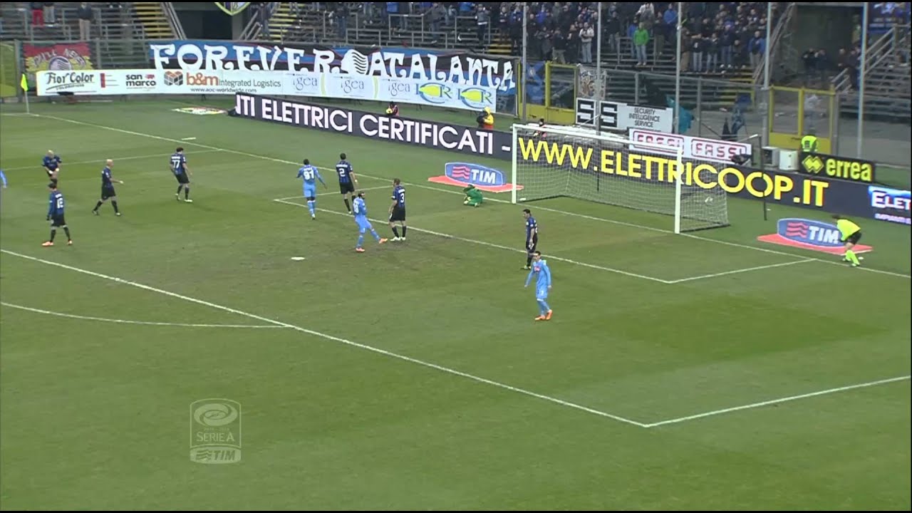 Atalanta-Napoli 3-0 3a Giornata di Ritorno Serie A TIM 2013/2014