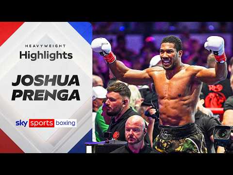 Anthony Joshua knocked down TWICE then wins by KO! | Joshua vs Prenga | Highlights