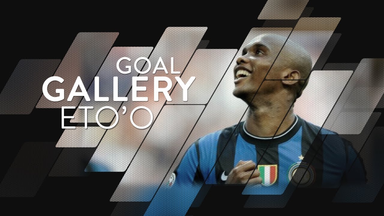 SAMUEL ETO'O | All of his 53 Inter goals 🇨🇲⚫️🔵 background