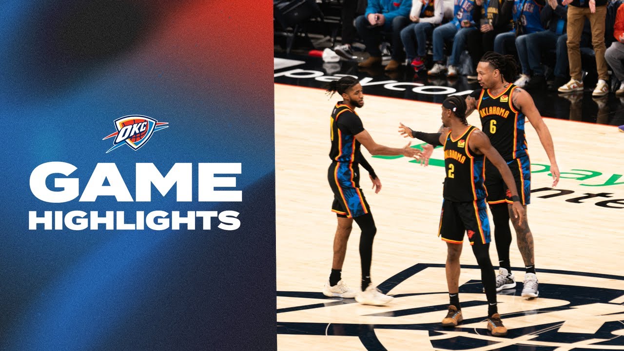 OKC Thunder vs Brooklyn Nets | Game Highlights | January 19, 2025 background