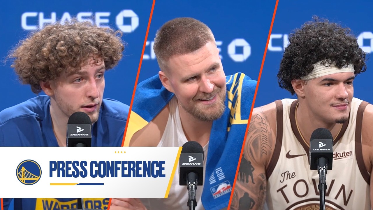Kristaps, Brandin & Gui on Combined 77PT Performance over Wizards | Mar. 27, 2026