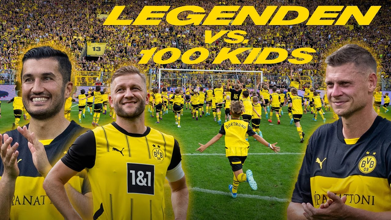 Piszczu, Kuba & Sahin vs. 100 kids! background