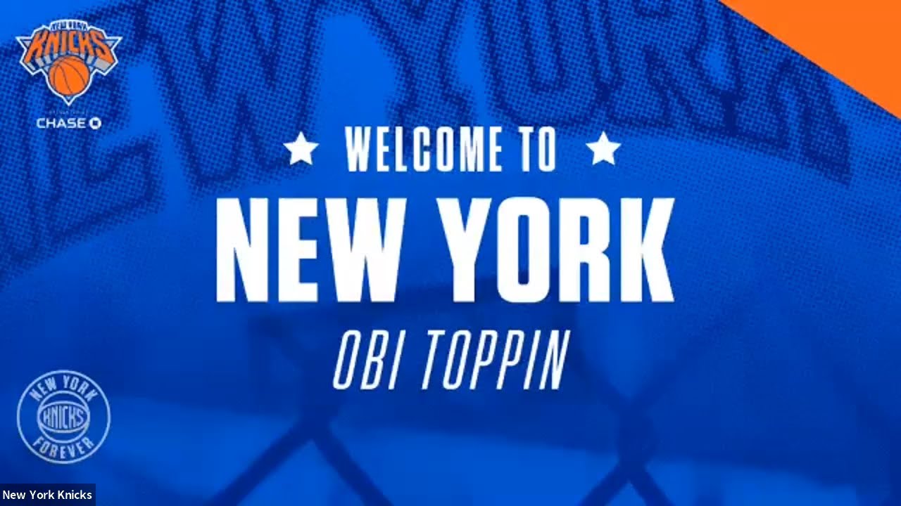 Exclusive Interview | Welcome to New York, Obi Toppin