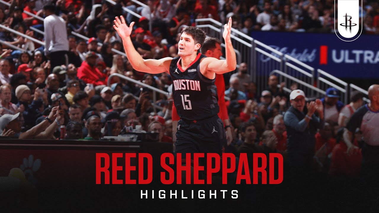 Reed Sheppard (13 points) Highlights vs. Portland Trail Blazers