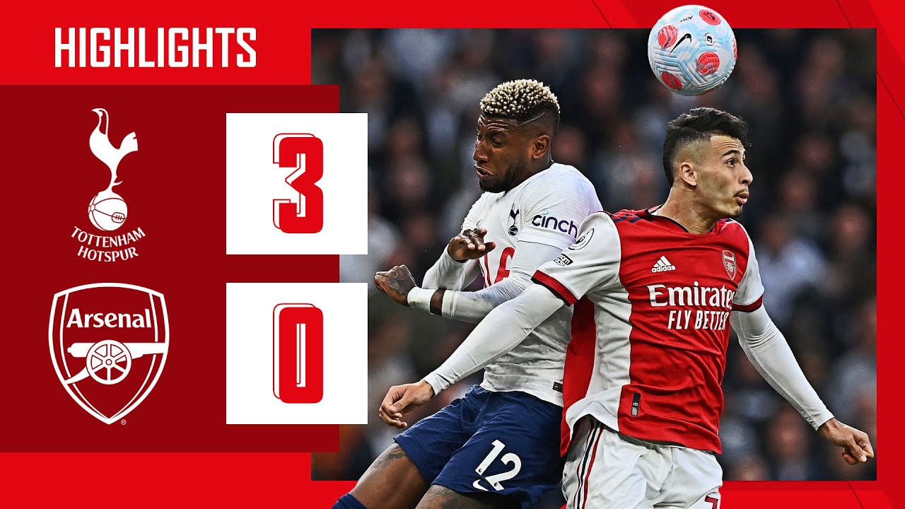 HIGHLIGHTS | Tottenham Hotspur vs Arsenal (3-0) | Premier League