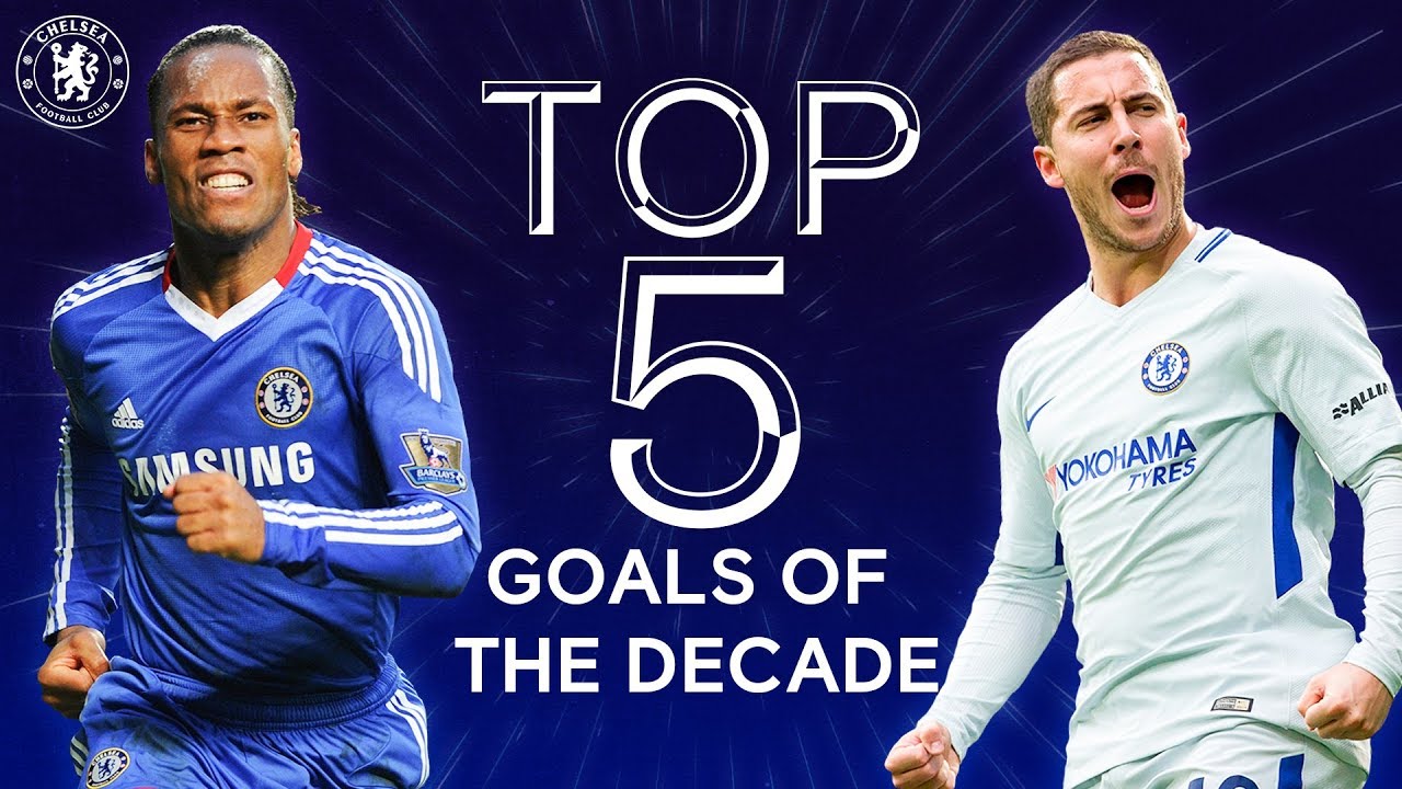 Drogba's Last Minute Equaliser, Hazard's Sublime Solo Run & More | Top 5 Goals of The Decade background