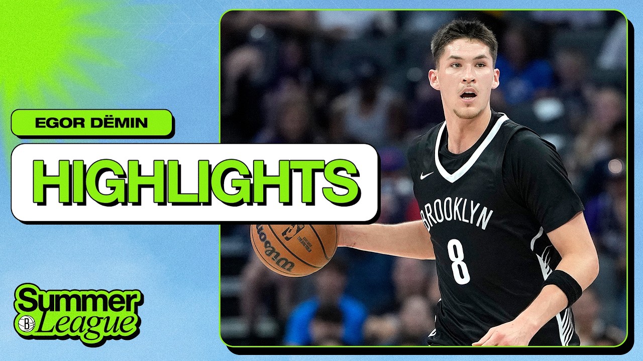 Egor Dëmin BEST Plays 🔥 2026 NBA Summer League