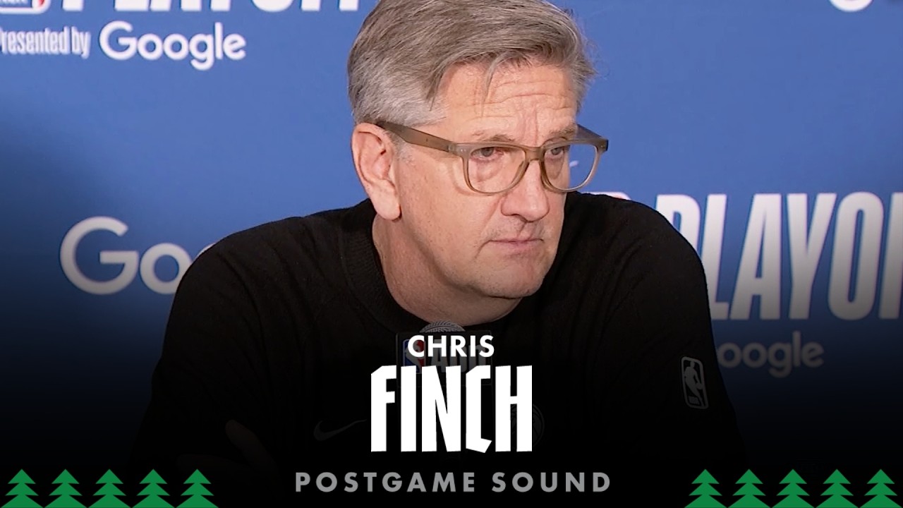 “The Key Word To This Win Was Composure.” | Chris Finch Postgame Sound | 04.20.26