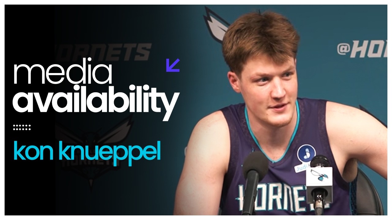 Hornets vs Hawks: Kon Knueppel Postgame Media Availability | 2/11/2026