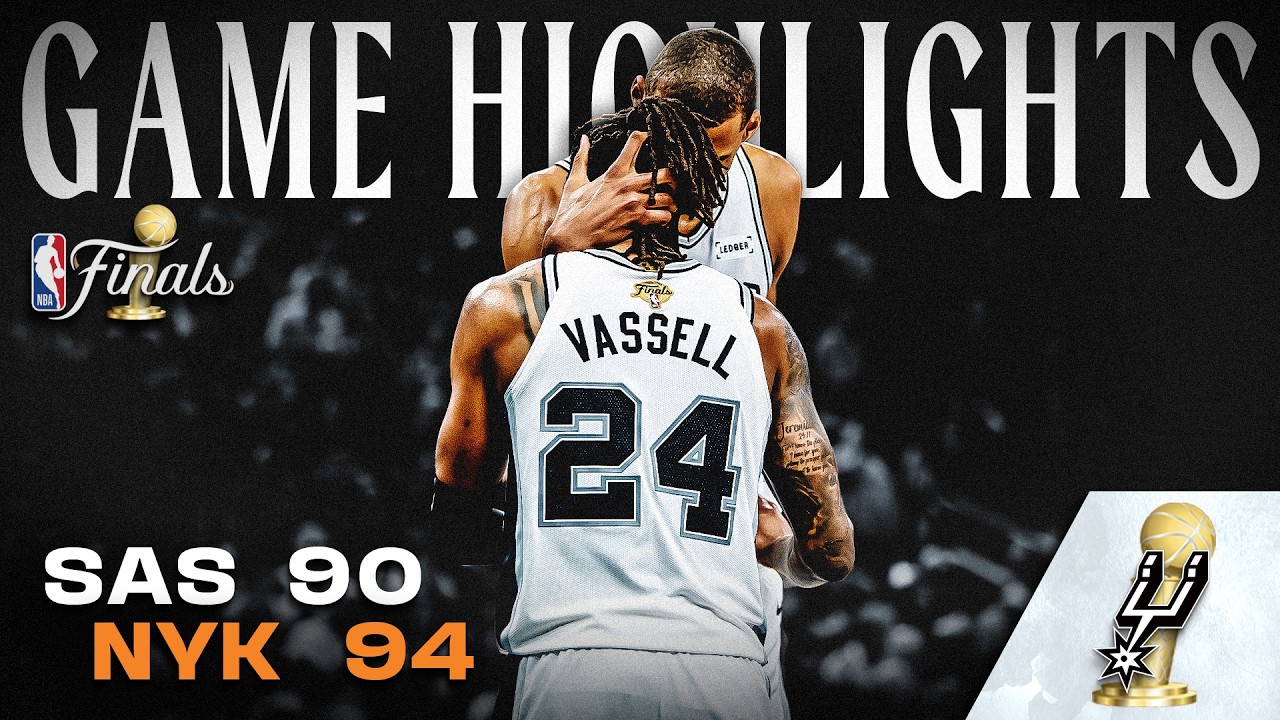 San Antonio Spurs vs New York Knicks, Game 5 - FULL GAME HIGHLIGHTS