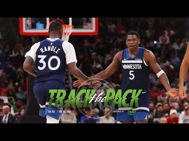Track The Pack: Julius Randle & Donte DiVincenzo Join The Wolves | Anthony Edwards Preseason Debut background