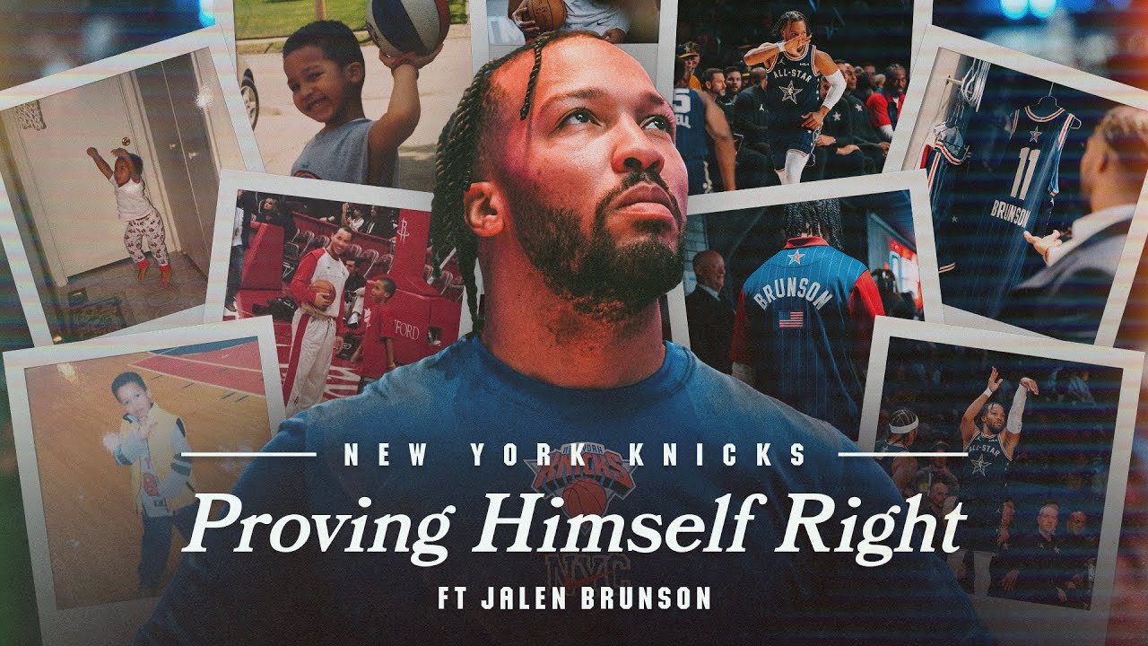 Jalen Brunson's rise to an NBA All-Star | Knicks All-Access background