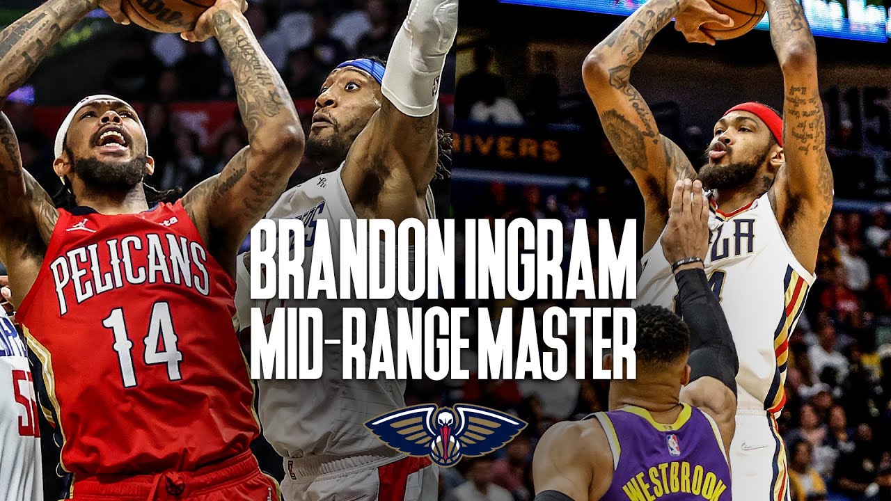 Brandon Ingram Mid-Range Master | 2021-22 NBA Highlights background