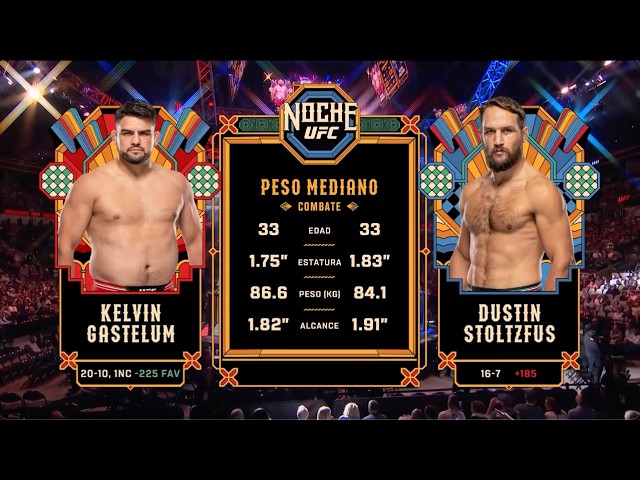 #NocheUFC Pelea Gratis: Gastelum vs. Stoltzfus