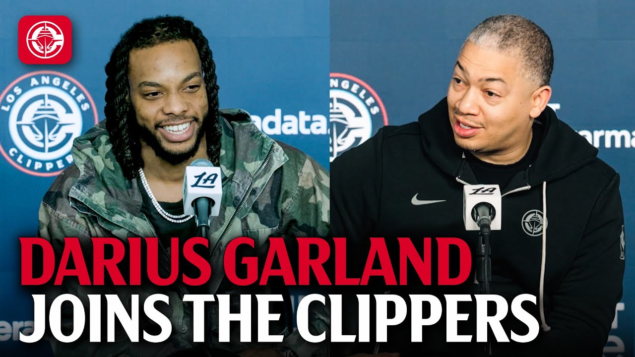 Darius Garland Introductory Press Conference | LA Clippers