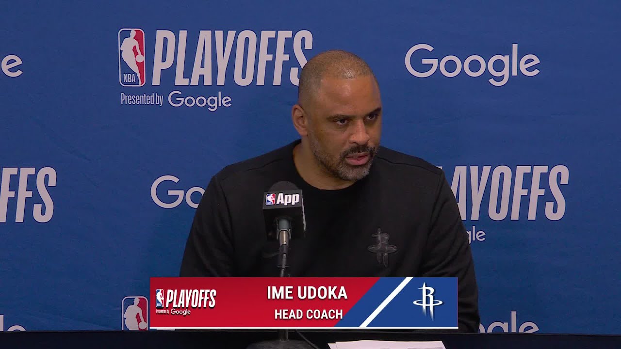 Press Conference by Ime Udoka vs Lakers Game 1