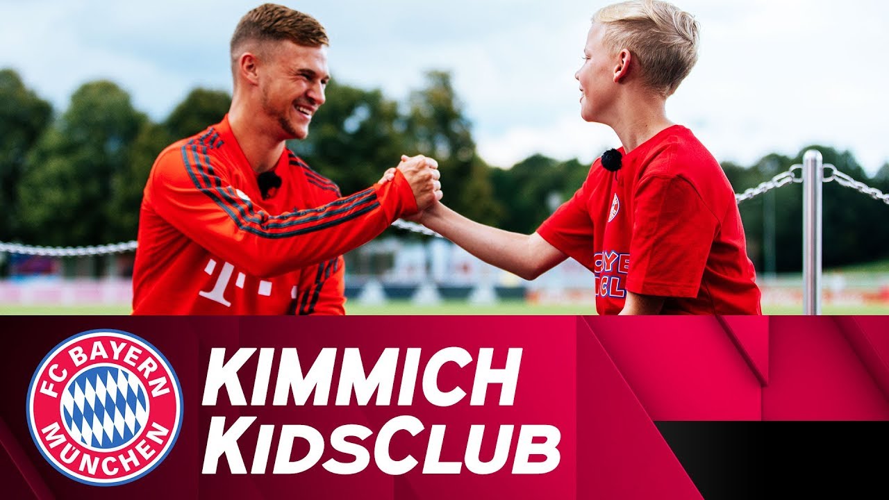 "Sportlich, lustig, dickköpfig" | Joshua Kimmich im FCB KidsClub-Talk