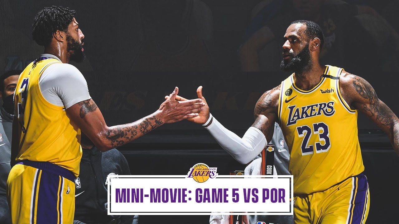 Mini-Movie: Lakers Close Out Portland background